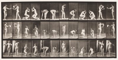 Plaat 501. Diversen, Bukken, Knielen, enz. door Eadweard Muybridge