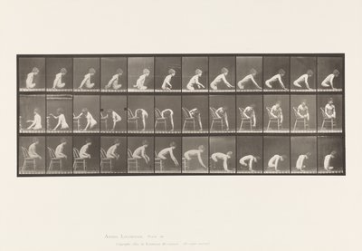 Plaat 538. Dubbele Amputatie van de Dijen; Jongen; A, Vooruit Bewegen door Eadweard Muybridge