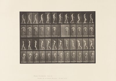 Laterale Sclerose; A,B, Lopen door Eadweard Muybridge