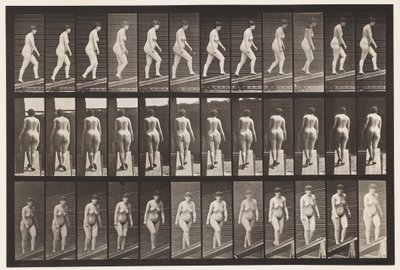 Helling oplopen door Eadweard Muybridge