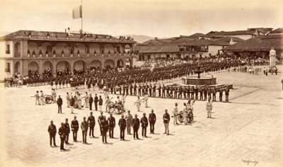 Receptie van de Kunstenaar, Quezaltenango, Guatemala door Eadweard Muybridge