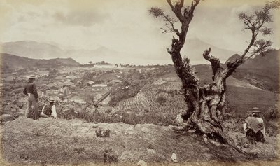 Solola, Guatemala door Eadweard Muybridge