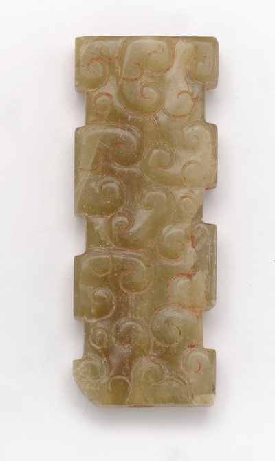 Rechthoekige hanger door Eastern Zhou Dynasty Chinese School
