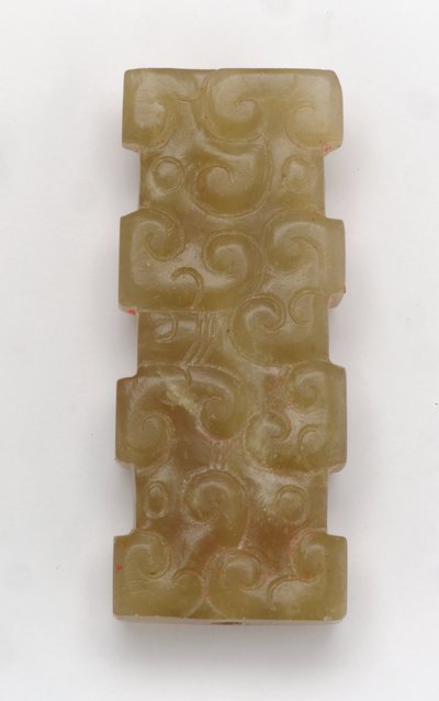 Rechthoekige hanger door Eastern Zhou Dynasty Chinese School