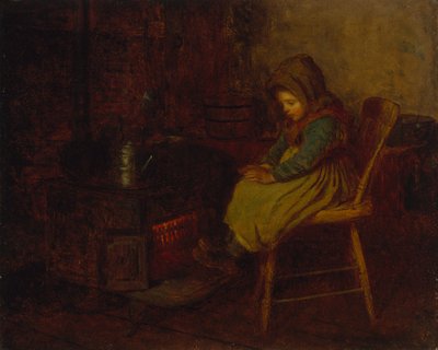 Thuis en Warmte door Eastman Johnson