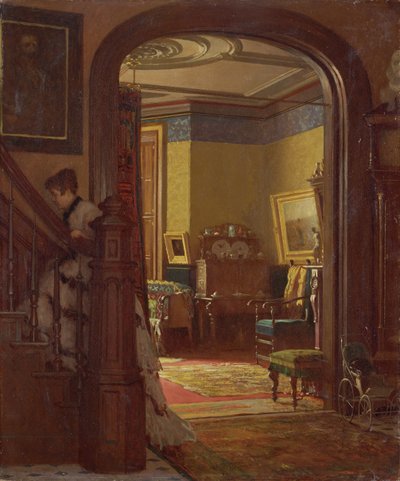 Niet Thuis door Eastman Johnson