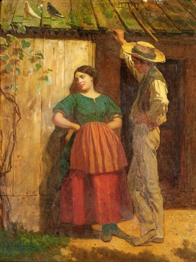 Rustieke Hofmakerij door Eastman Johnson