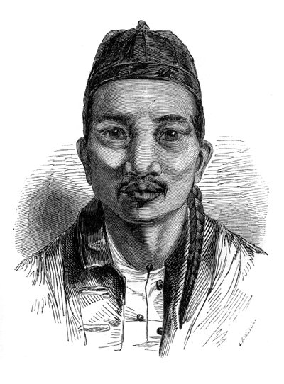 Ko-tsching Dschang, 1848 door Ebenezer Landells
