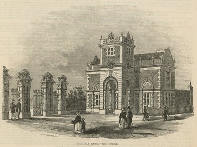 Victoria Park - de Lodge door Ebenezer Landells