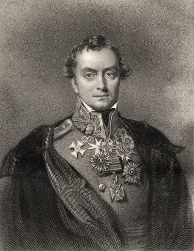 Henry Hardinge, gegraveerd door F. Holl, uit 
