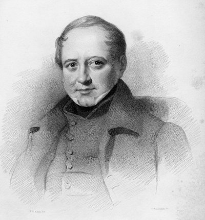 John Herman Merivale, gegraveerd door James Posselwhite door Eden Upton Eddis