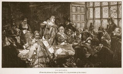 Puriteinen, illustratie uit 