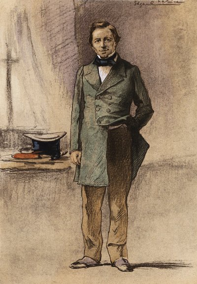 Illustratie voor Madame Bovary door Gustave Flaubert door Edgar Chahine