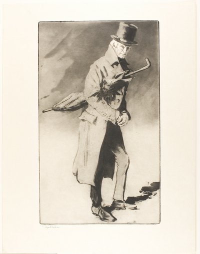 Lerand in de rol van "Rodin" in De Zwervende Jood door Edgar Chahine