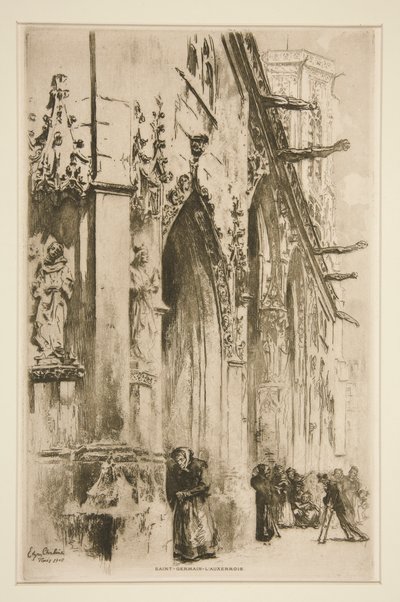 St. Germain L door Edgar Chahine