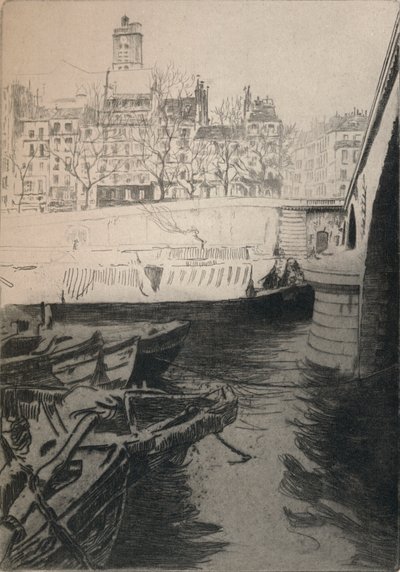 St Gervais, 1915 door Edgar Chahine