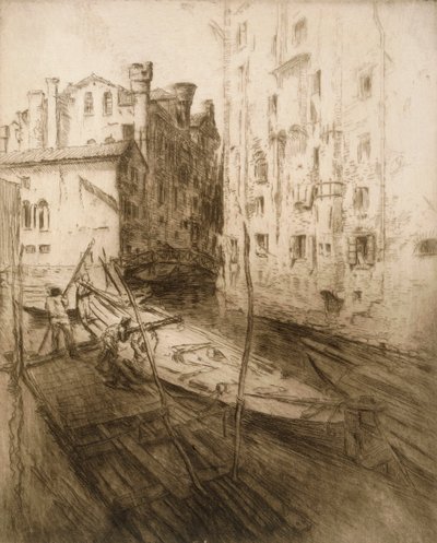 Het Joodse Getto, Venetië, uit 