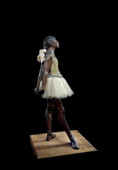 14 jaar oud of grote danseres gekleed door Edgar Degas