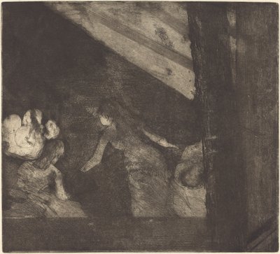 In het Café des Ambassadeurs door Edgar Degas