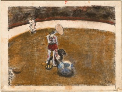 Bij Circus Fernando door Edgar Degas