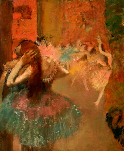 Balletscène door Edgar Degas