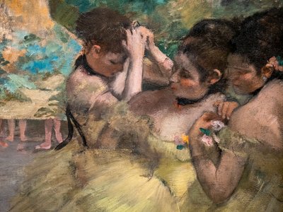 Achter de schermen (detail) (ook bekend als 