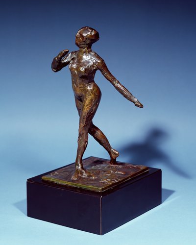 Buigende danser, gegoten c.1919 door Edgar Degas