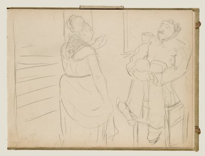 Bordelen door Edgar Degas