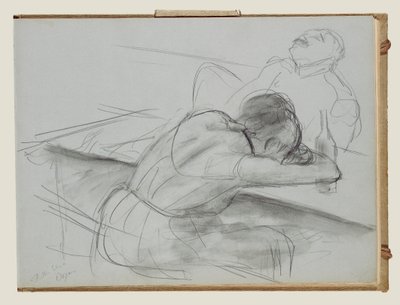 Bordelen door Edgar Degas