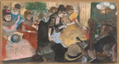 Cafe-Concert (Cabaret), c.1876-77 door Edgar Degas