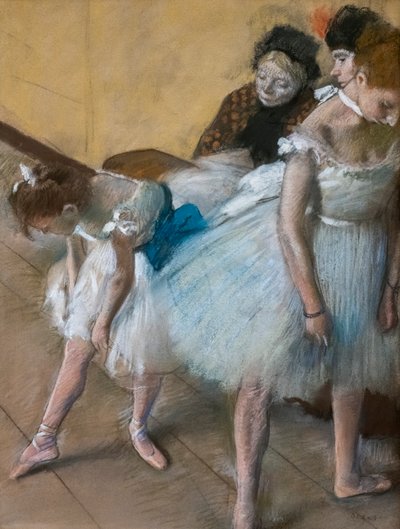Dansexamen. 1880 door Edgar Degas