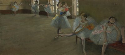 Dansers in de Klas door Edgar Degas