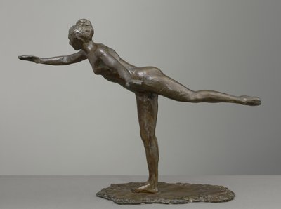 Grote Arabesque, tweede keer, gemodelleerd ca. 1880s, gegoten 1919-21 door Edgar Degas