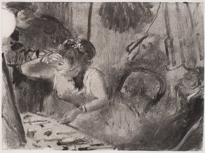 Intimiteit door Edgar Degas