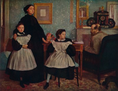 La Famille Bellelli, ca. 1867 door Edgar Degas