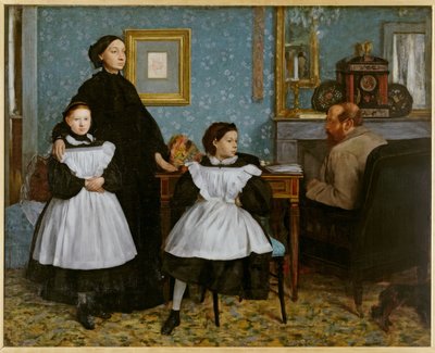 De familie Bellelli door Edgar Degas