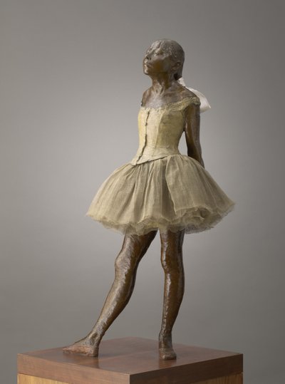 Kleine Danseres van Veertien, gemodelleerd 1879-81, gegoten 1919-21 door Edgar Degas