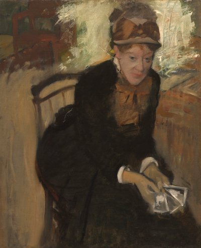 Mary Cassatt door Edgar Degas