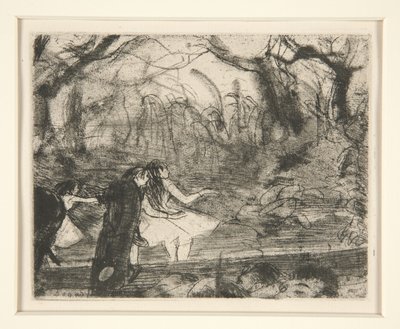 Op het podium III, 1877 door Edgar Degas