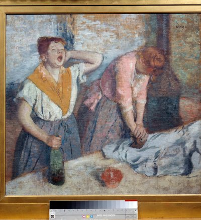 Schilderijen door Edgar Degas (1834-1917). 1884/86. Parijs, Musee d