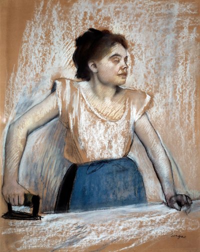 Pastelschilderij door Edgar Degas door Edgar Degas