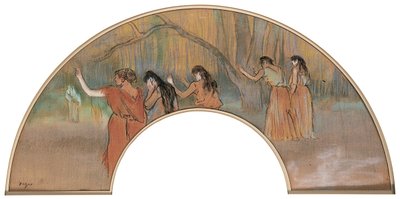 Personages uit de opera, ca. 1880 door Edgar Degas
