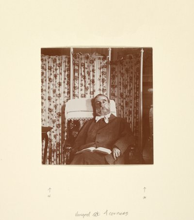 [Portret van Ludovic Halévy]. door Edgar Degas