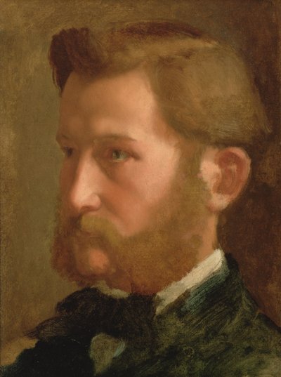 Portret van Paul Valpincon door Edgar Degas