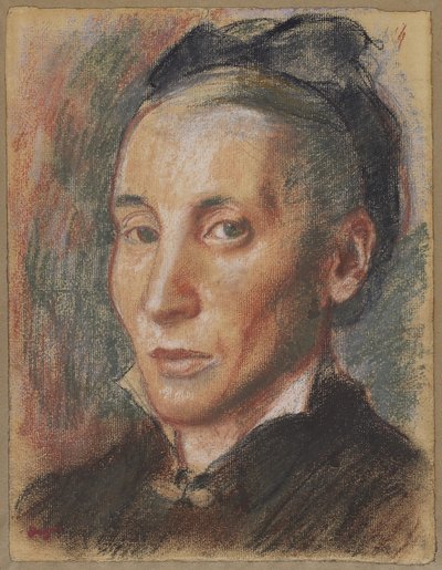 Portret van een vrouw, c.1881 door Edgar Degas