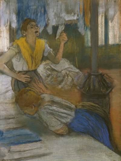Een Brief Lezen door Edgar Degas