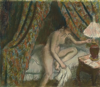 Terugtrekken door Edgar Degas