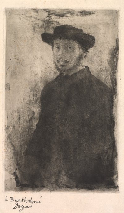 Zelfportret door Edgar Degas
