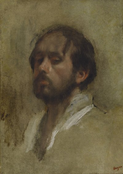 Zelfportret door Edgar Degas