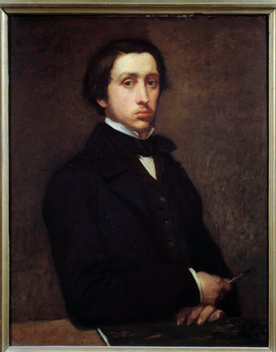 Zelfportret door Edgar Degas